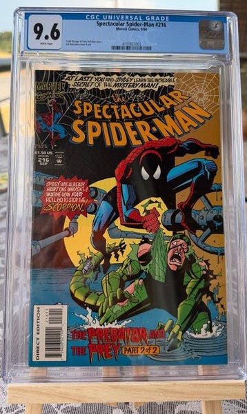 Spectacular Spider-Man 216 - Spectacular Spider-Man #216 - 1, Nieuw