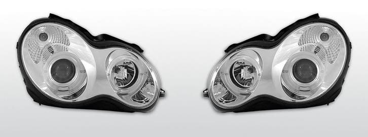 Koplampen Angel Eyes | Mercedes W203 C-Klasse 2000-2004 | ch, Auto-onderdelen, Verlichting, Nieuw, Verzenden