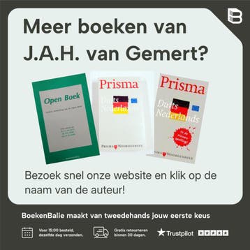 Prisma pocketwoordenboeken Duits-Nederlands / Prisma, Boeken, Woordenboeken, Verzenden, Gelezen, J.A.H. van Gemert