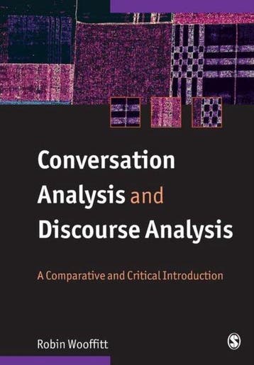 Conversation Analysis & Discourse Analys - Robin Wooffitt, Verzenden, Gelezen, Robin Wooffitt