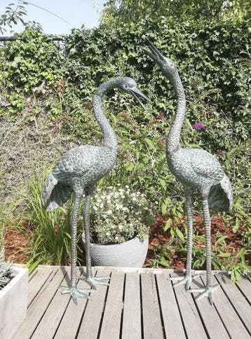sculptuur, Fonte Bronze ( 2 ) - 100 cm - Brons