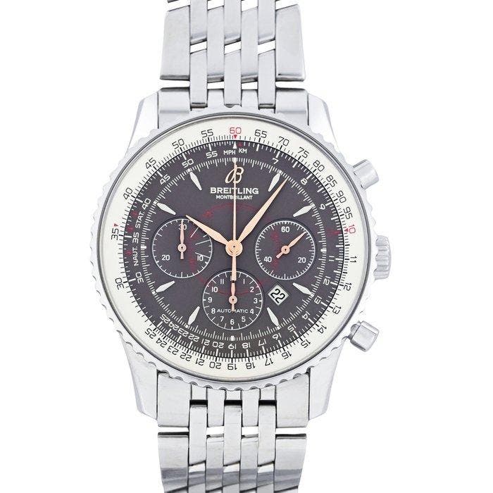 Breitling - Breitling - Navitimer Montbrillant Chronograph -, Sieraden, Tassen en Uiterlijk, Horloges | Heren