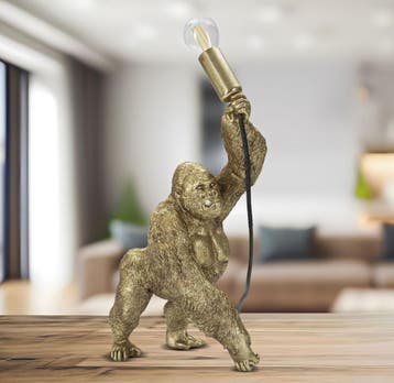 TAFELLAMP GORILLA CM 22,5X16X40, Huis en Inrichting, Ophalen of Verzenden, Nieuw
