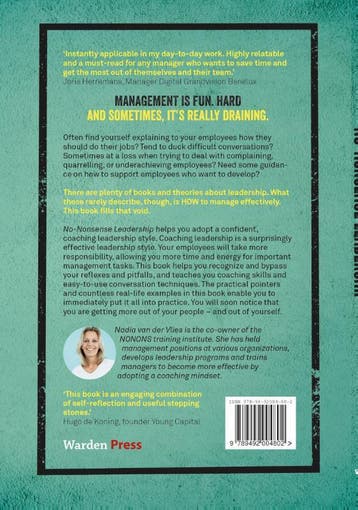 No-Nonsense Leadership 9789492004802 Nadia van der Vlies, Boeken, Verzenden, Gelezen, Nadia van der Vlies