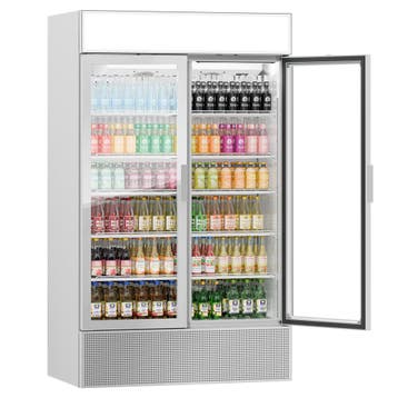 GGM Gastro | Drankenkoelkast - 1200mm - 1048 liter - met 2 |, Verzenden, Nieuw