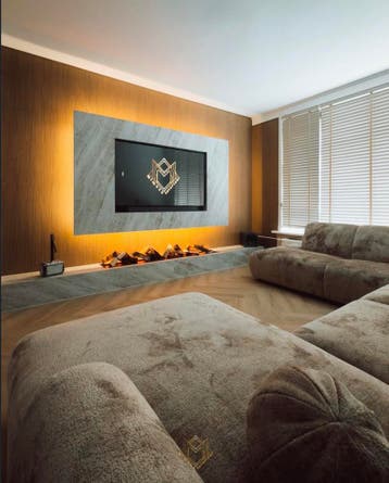 Cinewall binnen 1 dag kant en klaar vanaf, Verzenden, Nieuw, Inbouwhaard, Elektrische haard