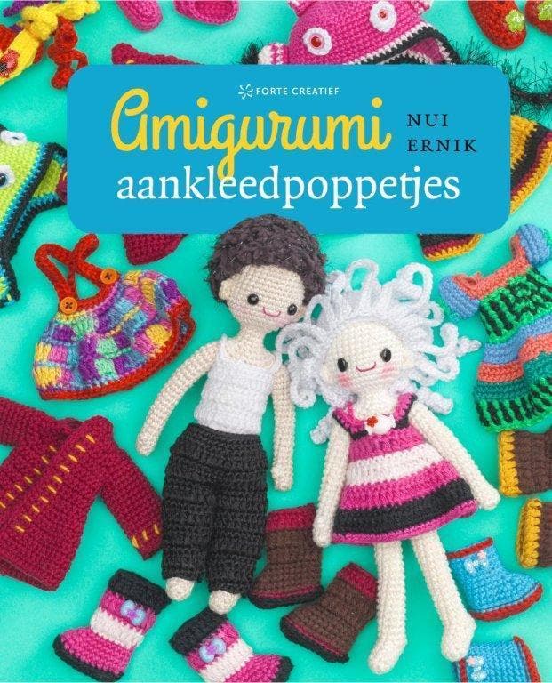 Amigurumi aankleedpopjes 9789462500440 Nui Ernik, Boeken, Hobby en Vrije tijd, Zo goed als nieuw, Verzenden