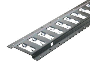 Bindrail Combi Staal Sleufgat + Rond Gat - 3 meter, Verzenden, Nieuw