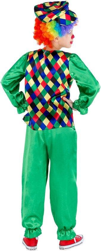 2dekans | dressforfun - jongenskostuum clown Freddy 104, Ophalen of Verzenden, Zo goed als nieuw