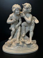Capodimonte - Beeldje - Gorgeous Whispering Cherubs (Putti), Antiek en Kunst