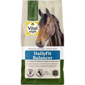 Vitalstyle Dailyfit Balancer Paardenvoer 10 kg, Verzenden, Nieuw