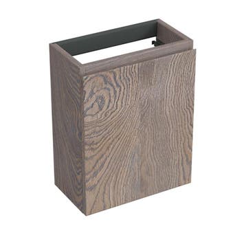 Fonteinkast Forzalaqua Siena 39.5x21.5x50 Cm 1 Deur Rechts, Huis en Inrichting, Badkamer | Badkamermeubels, Ophalen of Verzenden