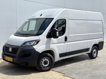 Fiat Ducato 2.2 Multijet 140PK, Stof, Gebruikt, Zwart, Wit