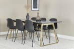 Eetkamerstoel - Jorge - Zwart - Kunststof - Jörn, Verzenden, Nieuw