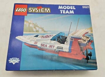 Lego Set - 5521 - Model Team - Sea jet, Nieuw