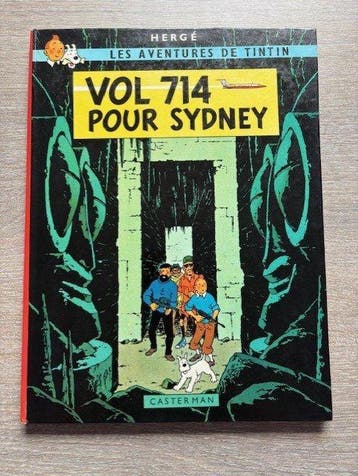Tintin T22 - Vol 714 pour Sydney (B37) - 1er Tirage - C - 1, Nieuw