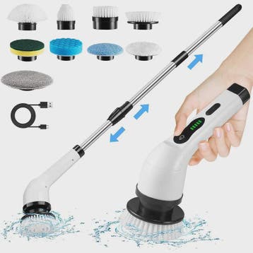 Draadloze Elektrische Spin Scrubber: Multifunctionele Schoon, Verzenden, Nieuw