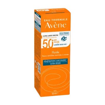 Eau Thermale Avène Fluïde SPF50 (Zonnebrand), Verzenden, Nieuw