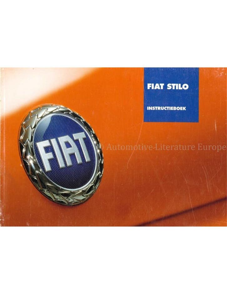 2005 FIAT STILO INSTRUCTIEBOEKJE NEDERLANDS, Auto diversen, Handleidingen en Instructieboekjes