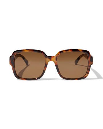 HEMA Dameszonnebril vierkant bruin, Kleding | Dames, Verzenden, Nieuw