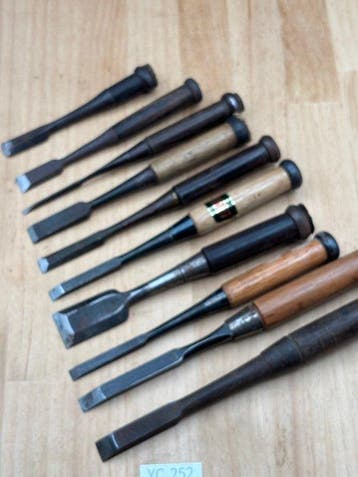 Japanse houtbeitelset voor houtbewerking Japan YC252 Beitel