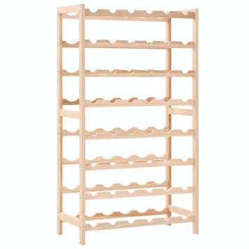vidaXL Wijnrek 57,5x28x102 cm cederhout, Verzenden, Nieuw