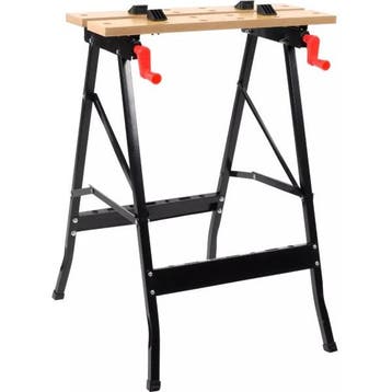 Mobiele werkbank | Kinzo | 56x62x76 cm (Verstelbaar, 100 kg), Verzenden, Nieuw