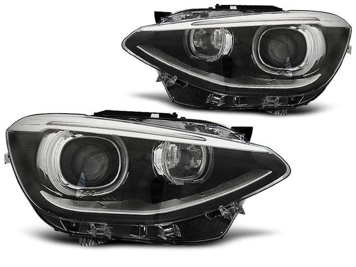 Koplampen LED Angel Eyes DRL | BMW 1-Serie F20 / F21 2011-20, Auto-onderdelen, Verlichting, Nieuw, BMW, Verzenden