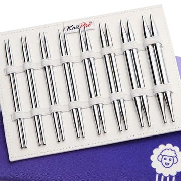 KnitPro Nova Metal Verwisselbare Rondbreinaaldenset - Delu, Hobby en Vrije tijd, Breien en Haken, Ophalen of Verzenden, Nieuw