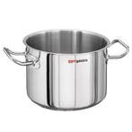 GGM Gastro | Braadpan - RVS - 11 liter - Ø 280mm - Hoogte: |, Verzenden, Nieuw in verpakking, Fornuis, Frituur en Grillen