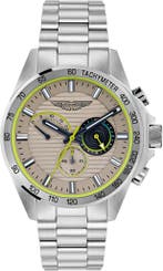 Aston Martin MTRH1F504 Thrill chronograaf horloge 44 mm, Overige merken, Staal, Verzenden, Polshorloge