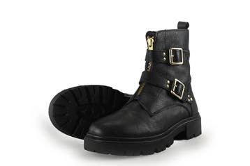Sub55 Enkellaarzen Meisjes in maat 35 Zwart, Verzenden, Jongen of Meisje, Schoenen, Zo goed als nieuw