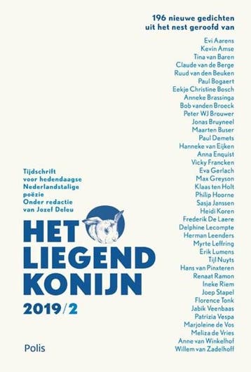 Het Liegend Konijn 2019/2 | 9789463104692 | Jozef Deleu, Ophalen of Verzenden, Zo goed als nieuw, Jozef Deleu