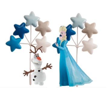Frozen taartset - Elza  (Disney), Verzenden, Nieuw
