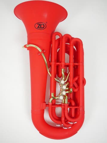 Bes Bas ZO Brass kunststof ZTU-20 Met gigbag, Ophalen of Verzenden, Gebruikt