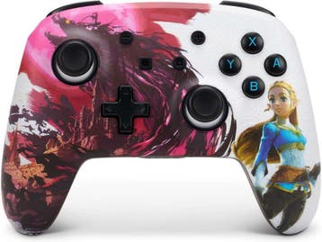 Wireless Pro Controller - Blood Moon Zelda - PowerA Switch, Spelcomputers en Games, Spelcomputers | Nintendo Switch, Ophalen of Verzenden