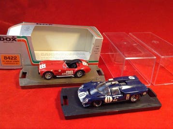 Best Box 1:43 - Model raceauto (2) - Box #8422 AC Shelby, Nieuw