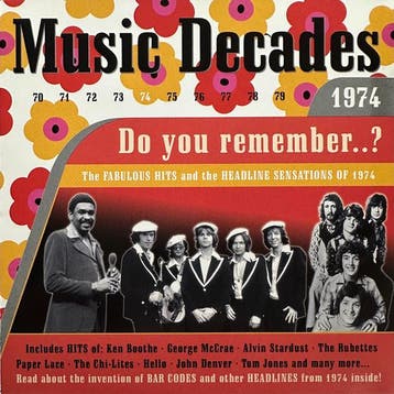 Various - Music Decades 1974, Ophalen of Verzenden, Gebruikt