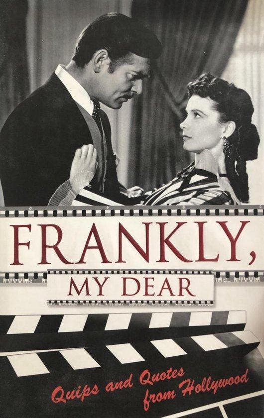 Frankly, My Dear, Boeken, Literatuur, Ophalen of Verzenden