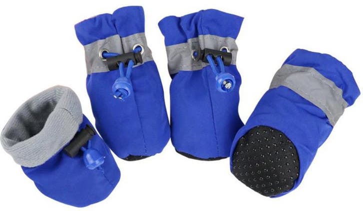 Hondenschoenen Gripzolen - Elastische Sluiting -, Dieren en Toebehoren, Honden-accessoires, Zo goed als nieuw, Ophalen of Verzenden