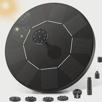 Zonne-energie drijvende fonteinpomp - 13/16/18cm - Ideaal vo, Verzenden, Nieuw
