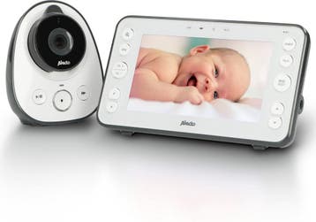 Alecto DVM-150 - Babyfoon met camera - Groot scherm - Wit, Verzenden, Zo goed als nieuw