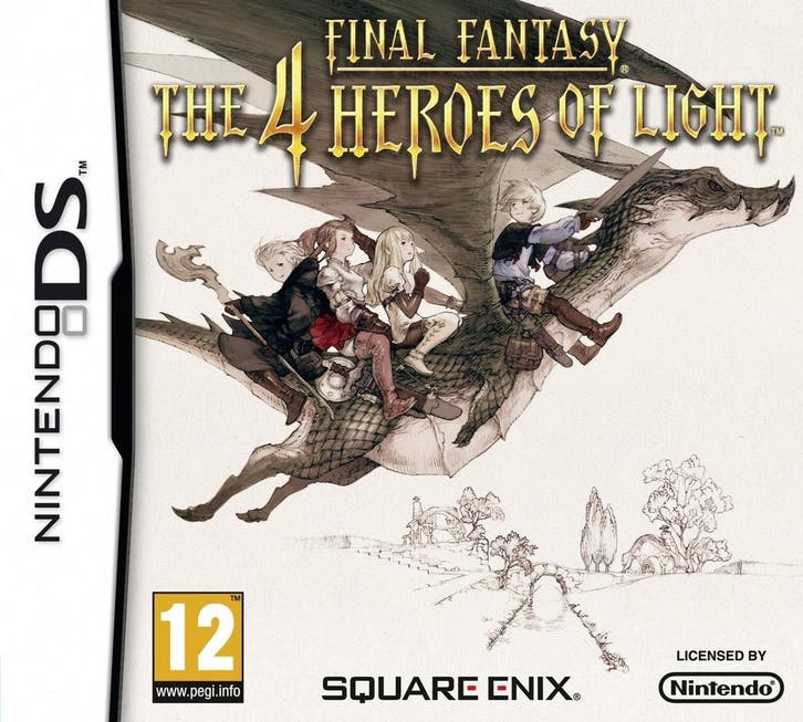 DS Final Fantasy: The 4 Heroes of Light, Spelcomputers en Games, Games | Nintendo DS, Zo goed als nieuw, Verzenden