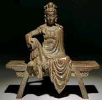 Antiek Japanse bronzen Kannon (Guanyin)