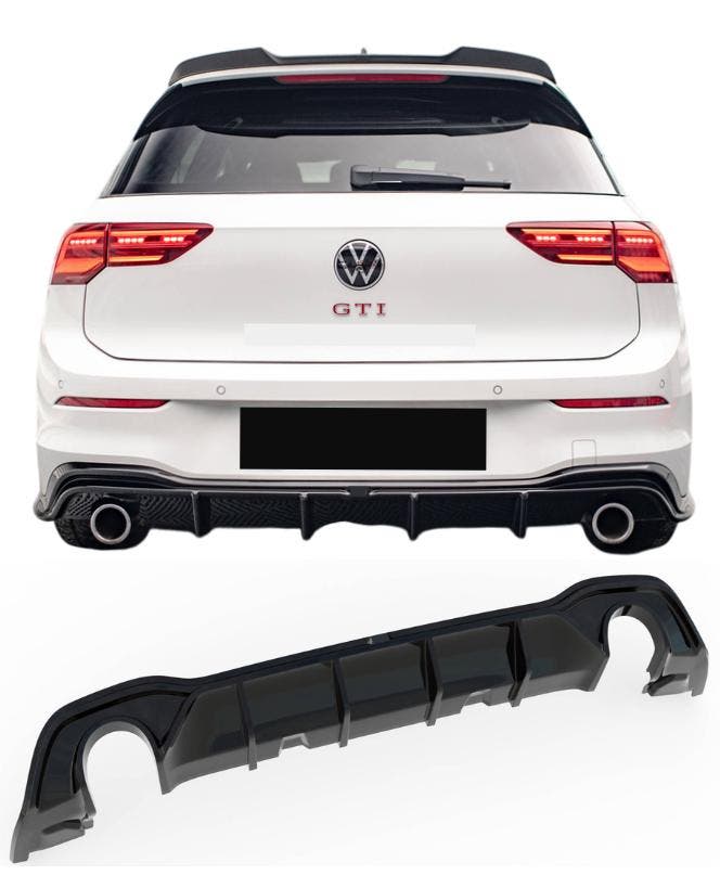 Diffuser | Volkswagen | Golf 8 2020+ hatchback | GTI / GTE /, Auto-onderdelen, Carrosserie en Plaatwerk, Nieuw, Volkswagen, Verzenden