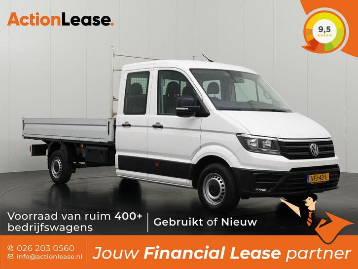 Volkswagen Crafter Open laadbak L5 H1 2021 Diesel, Auto's, Volkswagen, Dealer onderhouden, Lease, Handgeschakeld, Financial lease