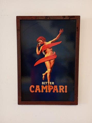 Campari - Bitter Campari - Leonetti Cappiello - Reclamebord