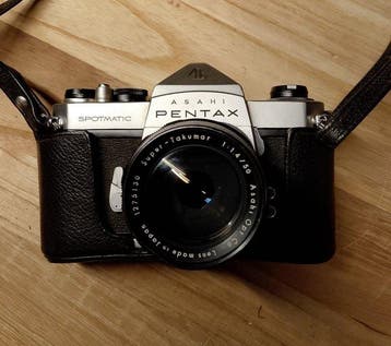Pentax, Asahi Spotmatic SP (early version) + Super-Takumar, Nieuw