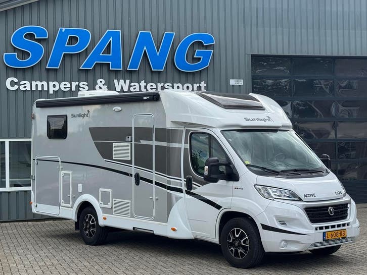 Sunlight T 67 Active | 9G Automaat | Enkele bedden | Hefbed, Caravans en Kamperen, Campers, Cassettetoilet, Minder dan 3 maanden geleden