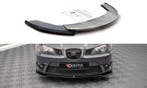 Voorspoiler V.3 Seat Ibiza Cupra MK3 Maxton Glans Zwart, Ophalen of Verzenden, Nieuw
